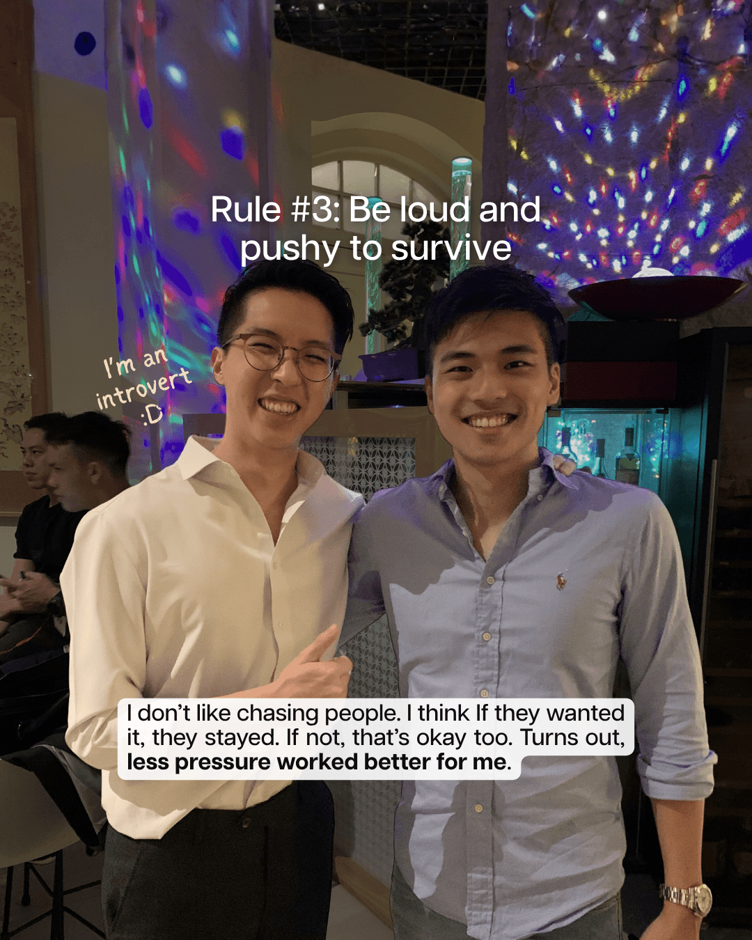 Don't you have to be loud and pushy to survive in sales?