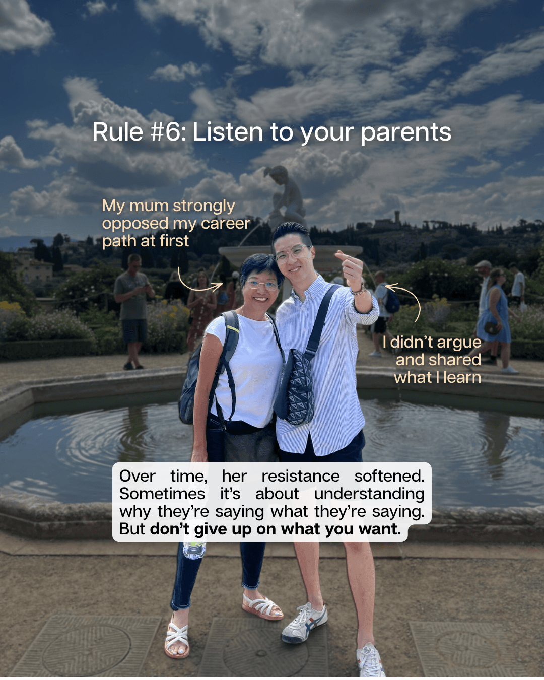 What if my parents don't support this career choice?